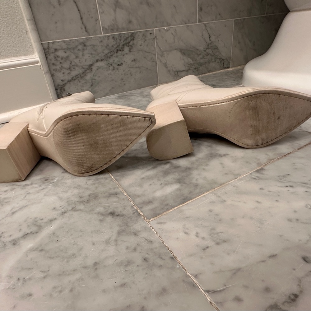 Like New Steve Madden Cate Boot In Bone - image 6